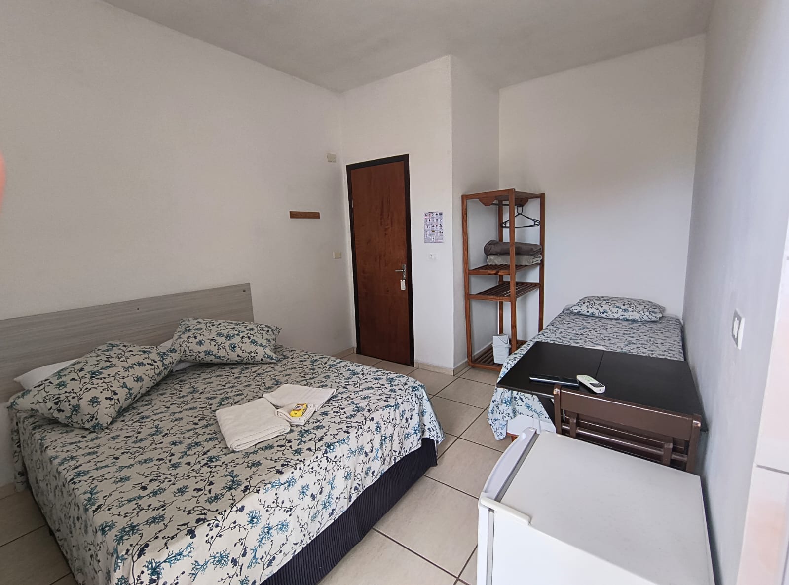 Suíte frente casal e solteiro com vista